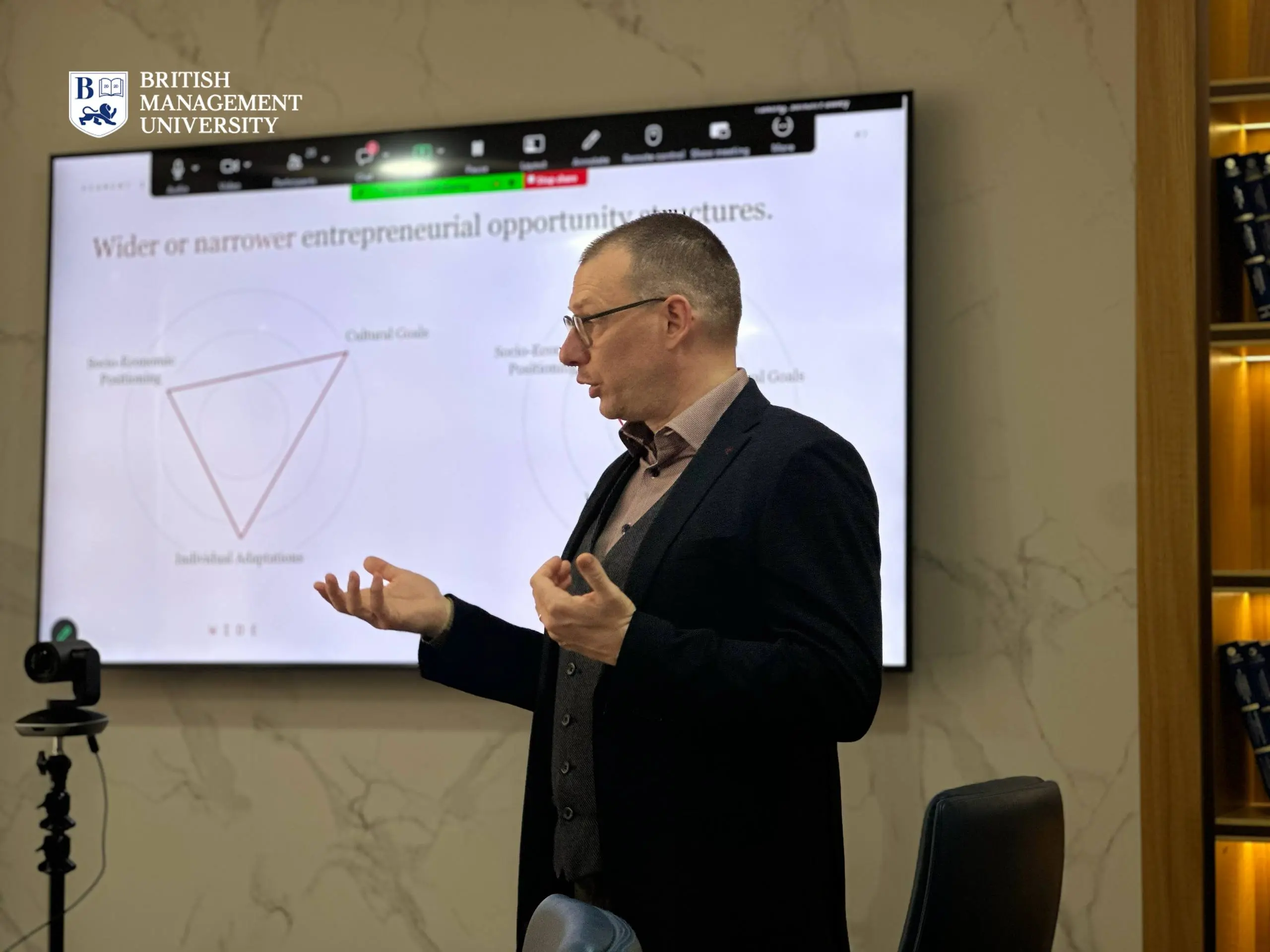 BMU провело совместный научно-исследовательский семинар BMU и CCAF