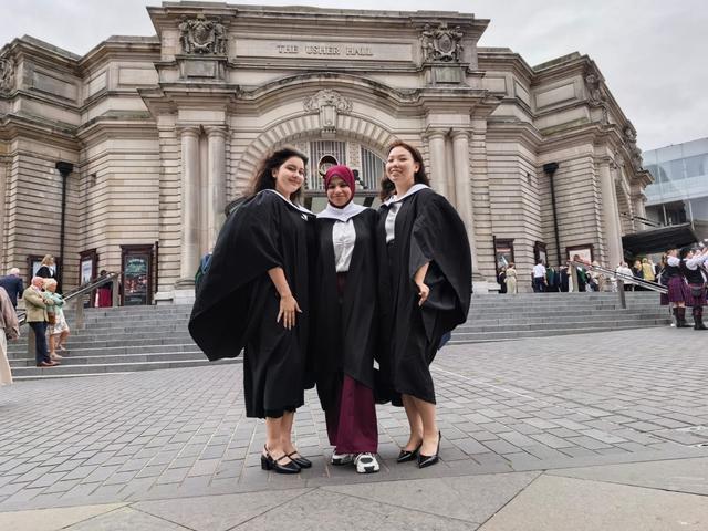 BMU Graduates Receive Their British Degrees in Edinburgh, QMU